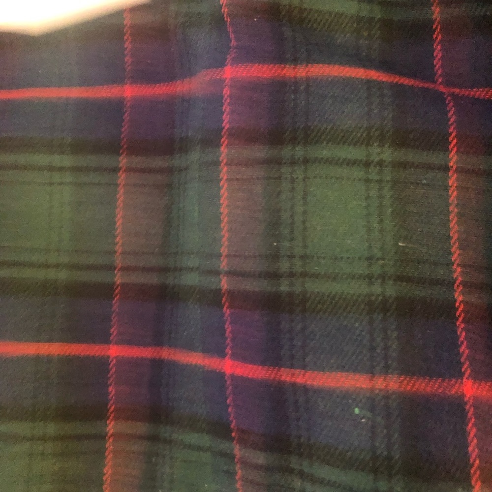 NWT Classic preppy Flannel button down shirt - Picture 3 of 8